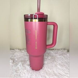Limited edition Stanley x Starbucks berry pink sparkle NIB rare released 11/07
